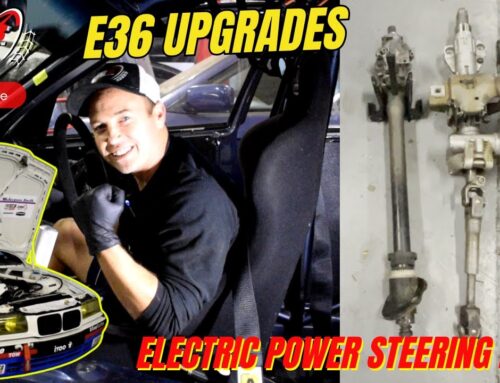 Finalizing the Electric Power Steering on my E36 M42 M44 Frankenstein
