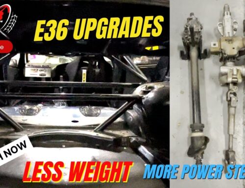 E36 Gets More Weight Reduction & VW Polo Power Steering Conversion